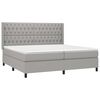 vidaXL &Kappa;&rho;&epsilon;&beta;ά&tau;&iota; Boxspring &mu;&epsilon; &Sigma;&tau;&rho;ώ&mu;&alpha; &Alpha;&nu;&omicron;&iota;&chi;&tau;ό &Gamma;&kappa;&rho;&iota; 200x200 &epsilon;&kappa;. &Upsilon;&phi;&alpha;&sigma;&mu;ά&tau;&iota;&nu;&omicron;