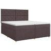 vidaXL &Kappa;&rho;&epsilon;&beta;ά&tau;&iota; box spring &mu;&epsilon; &sigma;&tau;&rho;ώ&mu;&alpha; &Sigma;&kappa;&omicron;ύ&rho;&omicron; &Kappa;&alpha;&phi;έ 200 x 200 cm Ύ&phi;&alpha;&sigma;&mu;&alpha;