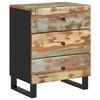 vidaXL Κομοδίνο 50 x 33 x 62 εκ. Μασίφ Ανακυκλωμένο Ξύλο & Επεξ. Ξύλο