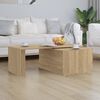 vidaXL Τραπεζάκι Σαλονιού Sonoma Δρυς 150x50x35 εκ. από Επεξ. Ξύλο