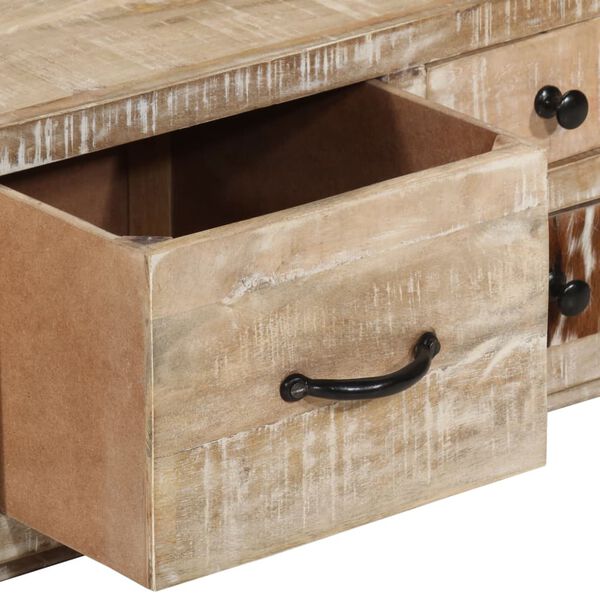 vidaXL Τραπεζάκι Σαλονιού 90 x 60 x 30 εκ. από Μασίφ Ξύλο Μάνγκο