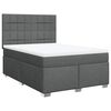 vidaXL &Kappa;&rho;&epsilon;&beta;ά&tau;&iota; Boxspring &mu;&epsilon; &Sigma;&tau;&rho;ώ&mu;&alpha; &Sigma;&kappa;&omicron;ύ&rho;&omicron; &Gamma;&kappa;&rho;&iota; 140x190 &epsilon;&kappa;. &Upsilon;&phi;&alpha;&sigma;&mu;ά&tau;&iota;&nu;&omicron;
