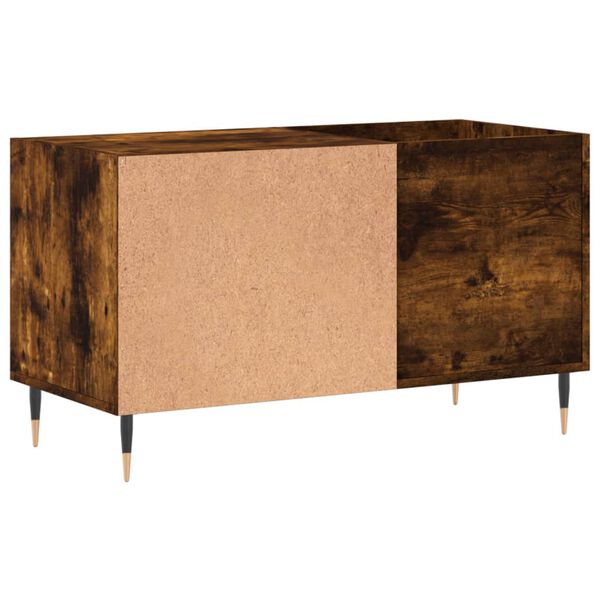 vidaXL Δισκοθήκη Καπνιστή Δρυς 85 x 38 x 48 εκ. από Επεξεργασμένο Ξύλο