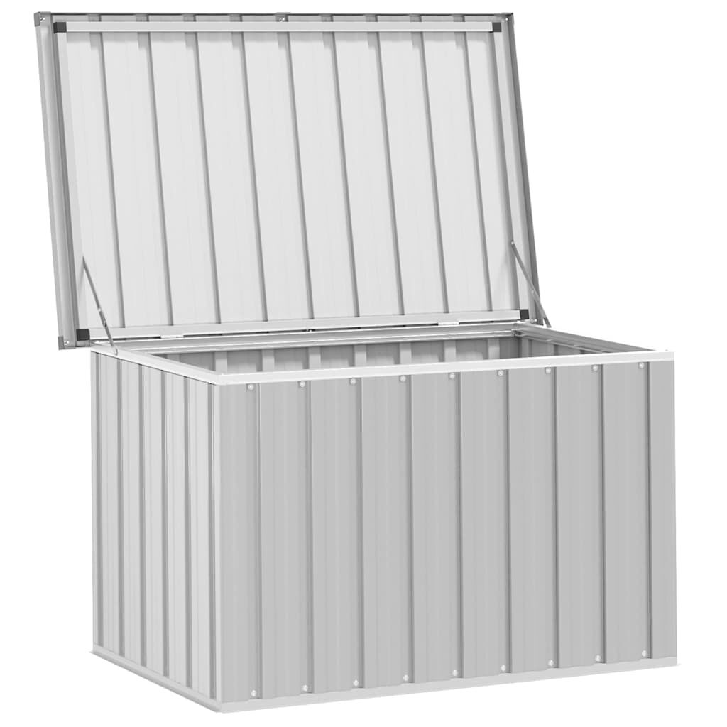 vidaXL Μπαούλο Αποθήκευσης Κήπου Γκρι 109 x 67 x 65 εκ.