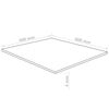 vidaXL Φύλλα Ακρυλικού Γυαλιού Διαφανές 40 x 60 cm Ακρυλικό