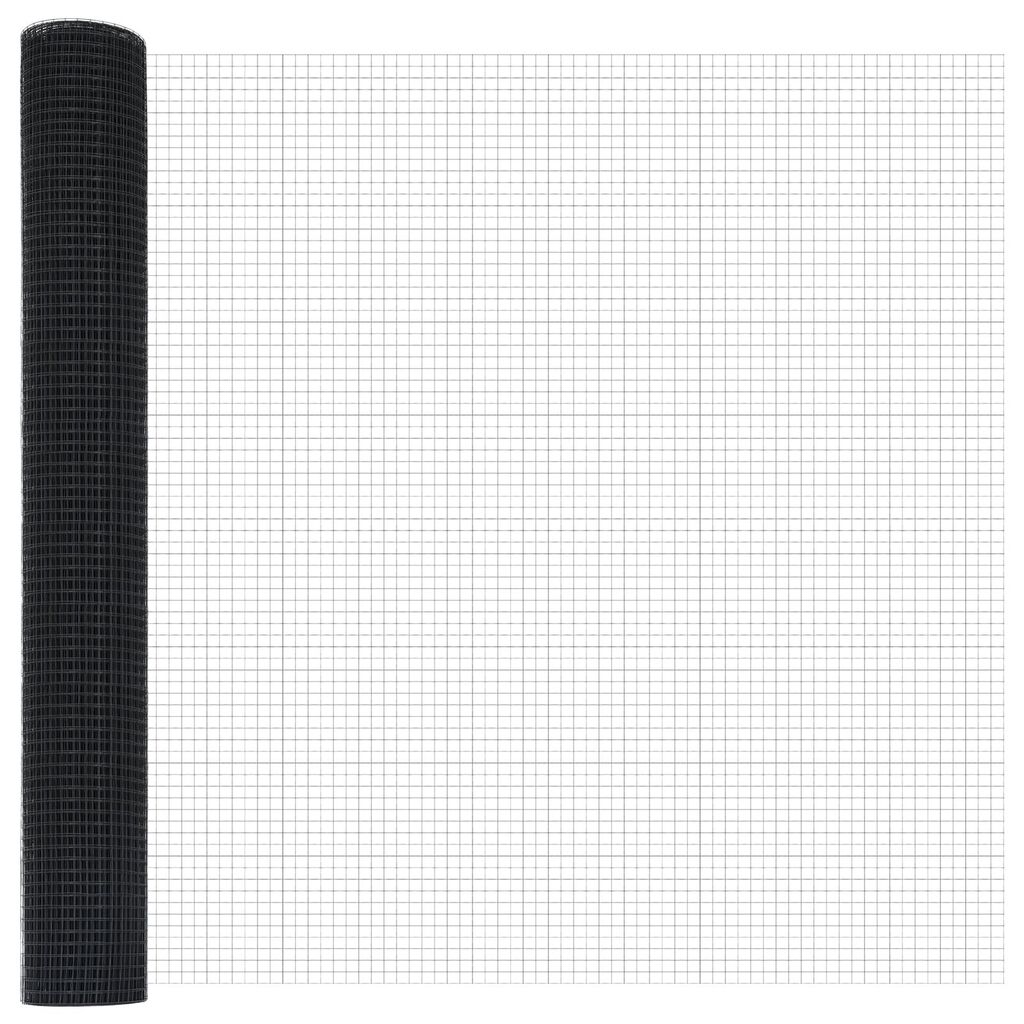 vidaXL Γκρι Συρματόπλεγμα 1.4x50 μ Σίδερο