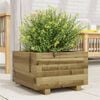 vidaXL Ζαρντινιέρα Κήπου 40x40x26,5 εκ. από Εμποτισμένο Ξύλο Πεύκου