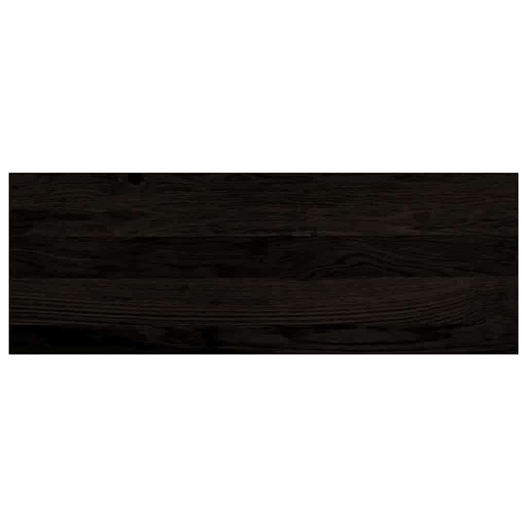 vidaXL Πέλματα Σκάλας 12 τεμάχια Σκούρο καφέ 70x25x2 cm