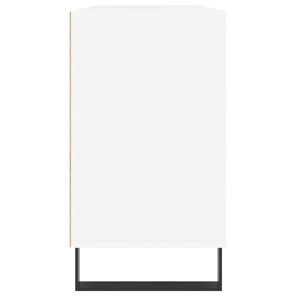 vidaXL Ντουλάπι Μπάνιου Λευκό 80 x 33 x 60 εκ. Επεξεργασμένο Ξύλο