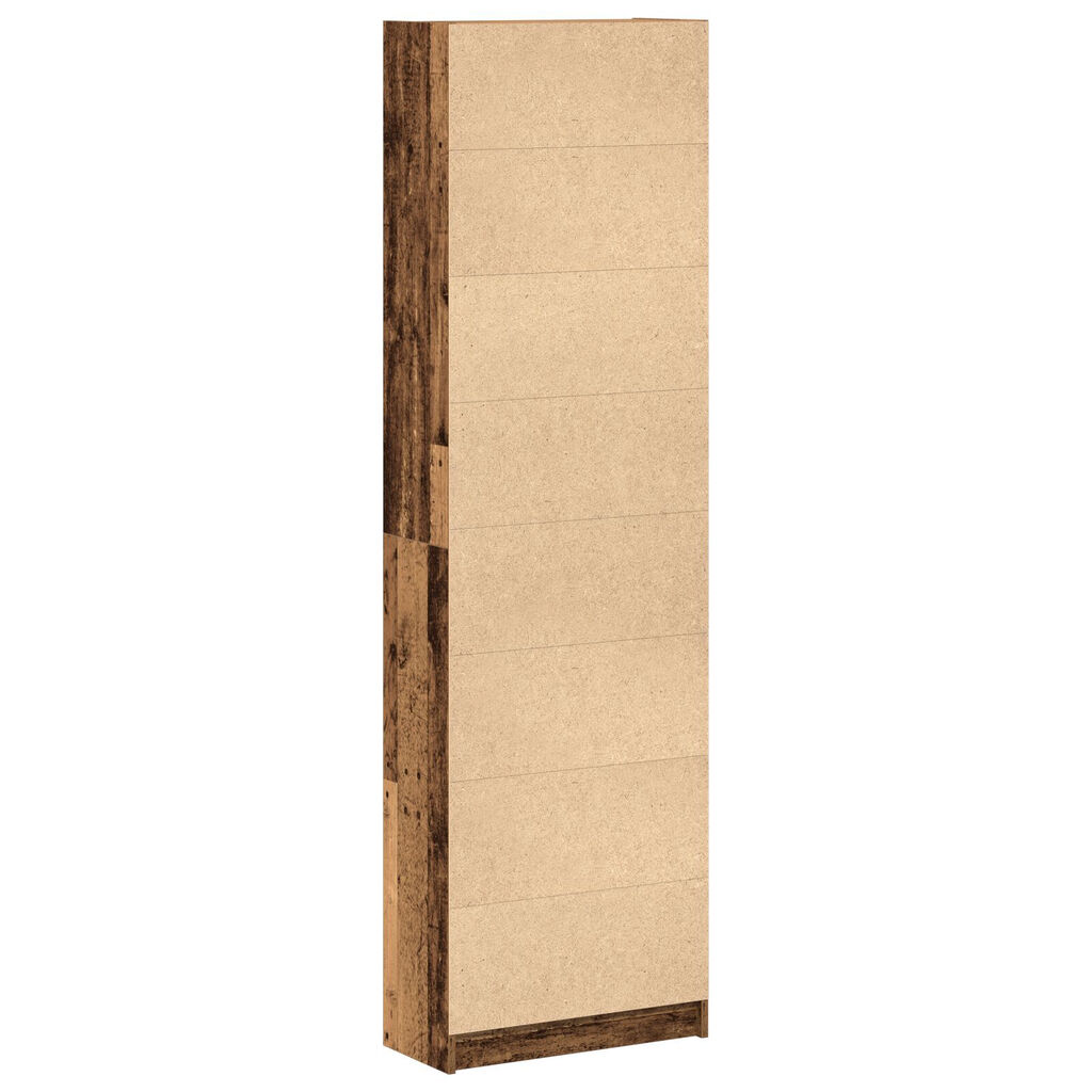vidaXL Ντουλάπα από Παλιό Ξύλο 55x25x189 εκ. Επεξεργασμένο Ψάξιμο