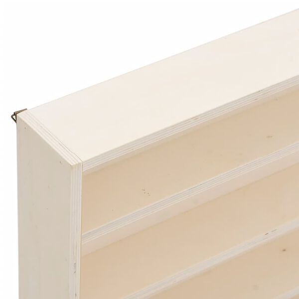 vidaXL Ξύλινη συλλεκτική βιτρίνα με πόρτες 40x8,5x37 εκ.