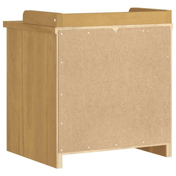 vidaXL Πάγκος διαδρόμου "SANDNES" 45x40x50 εκ.Πεύκο μασίφ ξύλο
