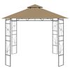 vidaXL Κιόσκι Taupe 3 x 3 x 2,7 μ. 160 γρ./μ²