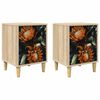 vidaXL &Kappa;&omicron;&mu;&omicron;&delta;ί&nu;&omicron; LOCHEM 2 &tau;&mu;&chi;. Sonoma &Delta;&rho;&upsilon;&sigmaf; 36 x 33 x 50 &epsilon;&kappa;.