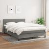vidaXL &Kappa;&rho;&epsilon;&beta;ά&tau;&iota; Boxspring &mu;&epsilon; &Sigma;&tau;&rho;ώ&mu;&alpha; &Sigma;&kappa;&omicron;ύ&rho;&omicron; &Gamma;&kappa;&rho;&iota; 140x200 &epsilon;&kappa; &Upsilon;&phi;&alpha;&sigma;&mu;ά&tau;&iota;&nu;&omicron;