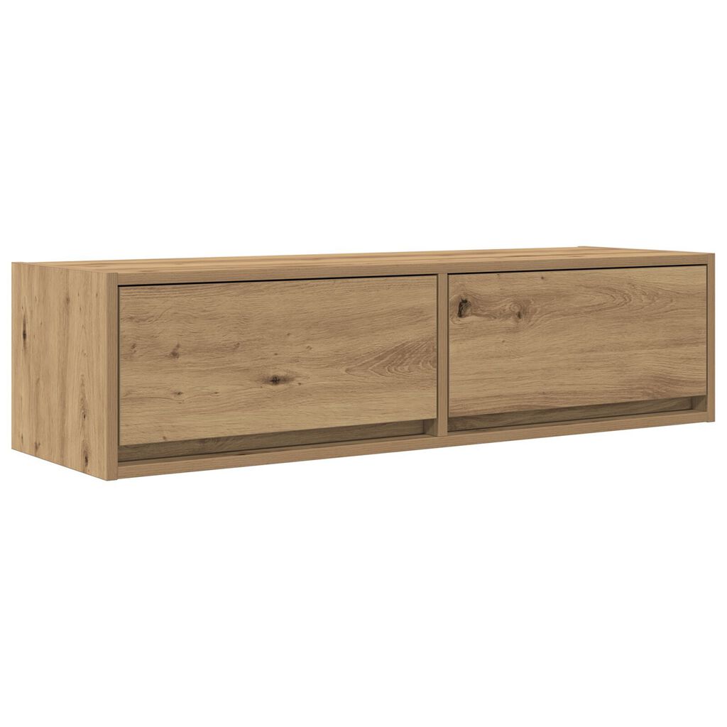 vidaXL Έπιπλο τηλεόρασης Artisan Oak 100x31x25,5 εκ Επεξεργασμένο ξύλο