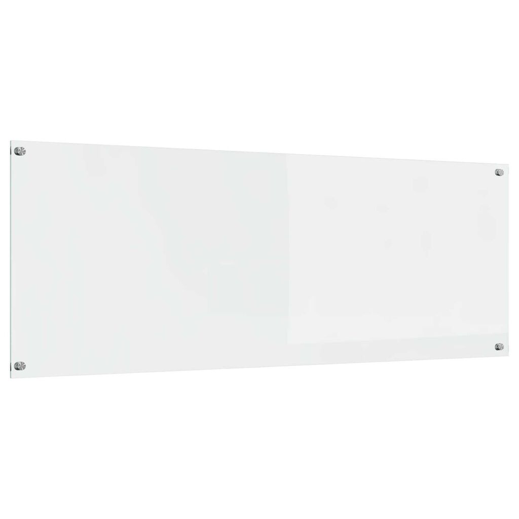 vidaXL Κουζινοκάγκελο Διάφανο 110x40x0.6 εκ Σκληρυμένο Γυαλί