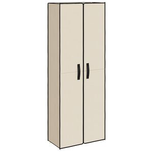 vidaXL &Pi;&alpha;&pi;&omicron;&upsilon;&tau;&sigma;&omicron;&theta;ή&kappa;&eta; &Kappa;&rho;&epsilon;&mu; 60 x 30 x 166 &epsilon;&kappa;. &Upsilon;&phi;&alpha;&sigma;&mu;ά&tau;&iota;&nu;&eta;