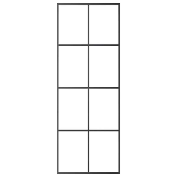 vidaXL &Sigma;&upsilon;&rho;ό&mu;&epsilon;&nu;&eta; &Pi;ό&rho;&tau;&alpha; &Mu;&alpha;ύ&rho;&eta; 76 x 205 &epsilon;&kappa;. &alpha;&pi;ό &Gamma;&upsilon;&alpha;&lambda;ί ESG &kappa;&alpha;&iota; &Alpha;&lambda;&omicron;&upsilon;&mu;ί&nu;&iota;&omicron;