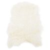 vidaXL Ισλανδική Γούνα Προβάτου Κρεμ 70 x 110 εκ.