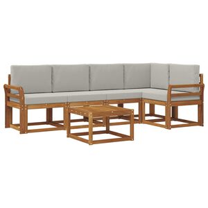 vidaXL &Sigma;&epsilon;&iota;&rho;ά &Kappa;&alpha;&nu;&alpha;&pi;έ &Epsilon;&xi;&omega;&tau;&epsilon;&rho;&iota;&kappa;&omicron;ύ 6 pcs &Phi;&upsilon;&sigma;&iota;&kappa;ό &kappa;&alpha;&iota; &Alpha;&nu;&omicron;&iota;&chi;&tau;ό &Gamma;&kappa;&rho;&iota;