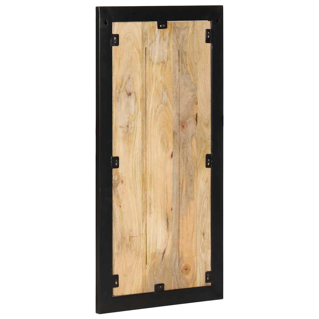 vidaXL Ράφι για παλτά 40x2x80 cm Στερεό ακατέργαστο ξύλο Mango