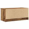 ντουλάπι τηλεόρασης vidaXL Παλιό ξύλο 80x35x36,5cm Κατασκευασμένο ξύλο