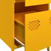 vidaXL Ντουλάπι Μουσταρδί 35x39x73,5 εκ. από Χάλυβα Ψυχρής Έλασης