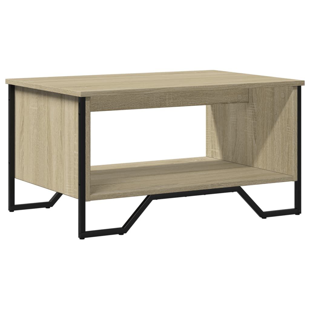 vidaXL Τραπεζάκι Σαλονιού Sonoma Δρυς 75x51x40 εκ. Επεξεργασμένο Ξύλο