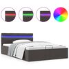 vidaXL &Pi;&lambda;&alpha;ί&sigma;&iota;&omicron; &Kappa;&rho;&epsilon;&beta;&alpha;&tau;&iota;&omicron;ύ &mu;&epsilon; &Alpha;&pi;&omicron;&theta;. &Chi;ώ&rho;&omicron;/LED &Sigma;&kappa;. &Gamma;&kappa;&rho;&iota; 120x200 &epsilon;&kappa;. Ύ&phi;&alpha;&sigma;&mu;&alpha;