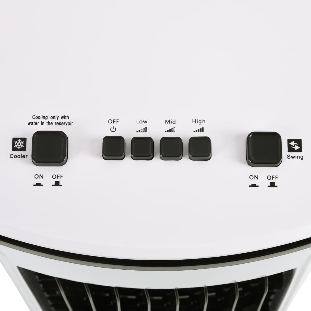 vidaXL Air Cooler / Υγραντήρας / Ιονιστής 3 σε 1 Φορητό 80 W