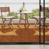 vidaXL Πλακάκια Deck 10 τεμ. 30 x 30 εκ. από Μασίφ Ξύλο Ακακίας