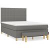 vidaXL &Kappa;&rho;&epsilon;&beta;ά&tau;&iota; Boxspring &mu;&epsilon; &Sigma;&tau;&rho;ώ&mu;&alpha; &Sigma;&kappa;&omicron;ύ&rho;&omicron; &Gamma;&kappa;&rho;&iota; 140x200 &epsilon;&kappa; &Upsilon;&phi;&alpha;&sigma;&mu;ά&tau;&iota;&nu;&omicron;