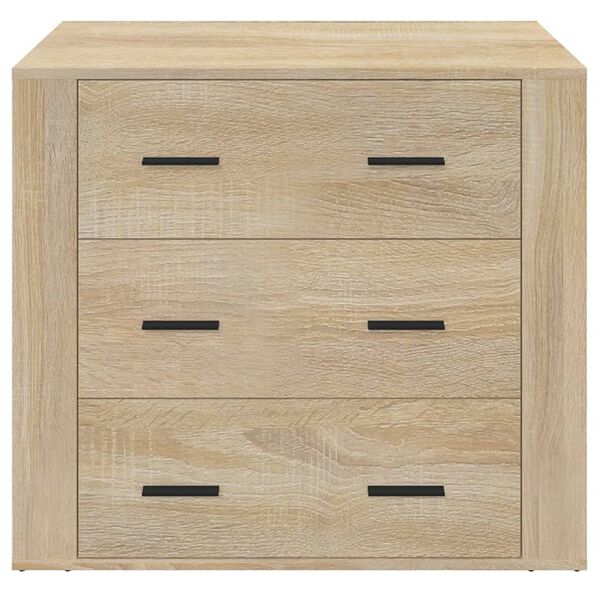 vidaXL Ντουλάπι Sonoma Δρυς 80x33x70 εκ. από Επεξεργασμένο Ξύλο