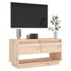 vidaXL Έπιπλο Τηλεόρασης 74 x 34 x 40 εκ. από Μασίφ Ξύλο Πεύκου