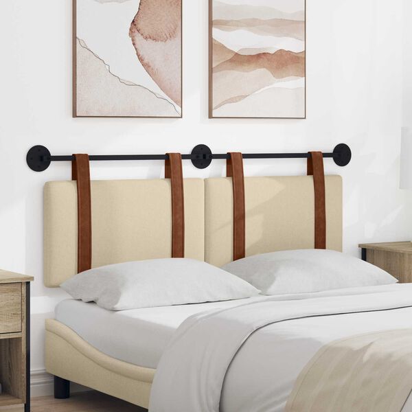 vidaXL &Kappa;&rho;&epsilon;&mu;&alpha;&sigma;&tau;ό &Kappa;&epsilon;&phi;&alpha;&lambda;ά&rho;&iota; &Epsilon;&pi;&iota;&tau;&omicron;ί&chi;&iota;&omicron; &Kappa;&rho;&epsilon;&mu; 130 x 55 x 5 &epsilon;&kappa; &Alpha;&nu;&tau;ί&kappa;&alpha; PU