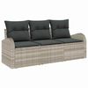 vidaXL &Sigma;&epsilon;&tau; &Kappa;&alpha;&nu;&alpha;&pi;έ &Kappa;ή&pi;&omicron;&upsilon; &mu;&epsilon; &mu;&alpha;&xi;&iota;&lambda;ά&rho;&iota; 3 pcs &Alpha;&nu;&omicron;&iota;&chi;&tau;ό &gamma;&kappa;&rho;&iota; &Pi;&omicron;&lambda;&upsilon; &rho;ά&tau;&alpha;&nu;