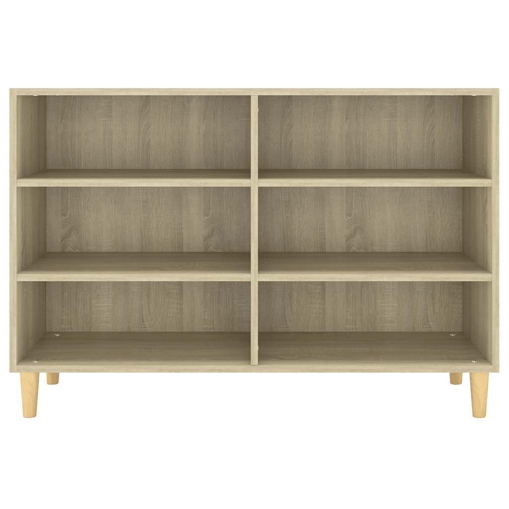 vidaXL Ραφιέρα Sonoma Δρυς 103,5 x 35 x 70 εκ. από Επεξεργ. Ξύλο