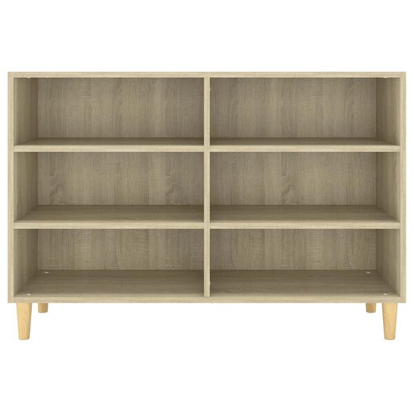 vidaXL Ραφιέρα Sonoma Δρυς 103,5 x 35 x 70 εκ. από Επεξεργ. Ξύλο
