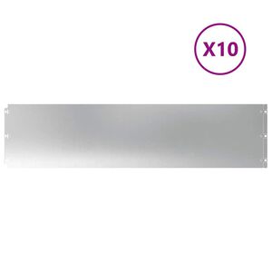 vidaXL &Pi;&epsilon;&rho;&iota;&phi;&rho;ά&xi;&epsilon;&iota;&sigmaf; &gamma;&kappa;&alpha;&zeta;ό&nu; 10 &tau;&epsilon;&mu;ά&chi;&iota;&alpha; 25x103 cm &alpha;&pi;ό &gamma;&alpha;&lambda;&beta;&alpha;&nu;&iota;&sigma;&mu;έ&nu;&omicron; &chi;ά&lambda;&upsilon;&beta;&alpha;