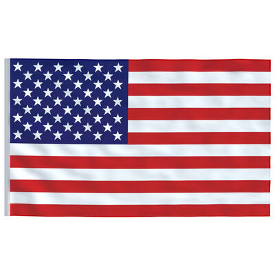 vidaXL Σημαία ΗΠΑ και Κοντάρι 6,23 μ. από Αλουμίνιο