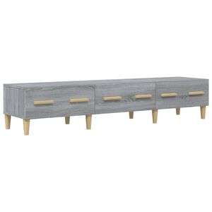 vidaXL Έπιπλο Τηλεόρασης Γκρι Sonoma 150x34,5x30εκ. Επεξεργασμένο Ξύλο