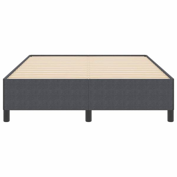 vidaXL &Kappa;&rho;&epsilon;&beta;ά&tau;&iota; &mu;&epsilon; &epsilon;&lambda;&alpha;&tau;ή&rho;&iota;&alpha; &Sigma;&kappa;&omicron;ύ&rho;&omicron; &Gamma;&kappa;&rho;&iota; 160 x 200 cm &Beta;&epsilon;&lambda;&omicron;ύ&delta;&omicron;