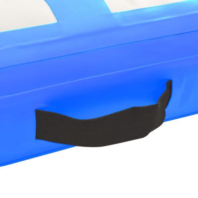 vidaXL Στρώμα Ενόργανης Φουσκωτό Μπλε 800 x 100 x 15 εκ. PVC με Τρόμπα