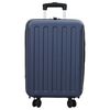 vidaXL Βαλίτσα Σκούρο Μπλε 34 x 23 x 55.5 εκ. ΑΒΣ Πλαστικό