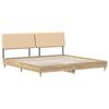 vidaXL &Delta;&iota;&pi;&lambda;ό &kappa;&rho;&epsilon;&beta;ά&tau;&iota; &mu;&epsilon; &kappa;&epsilon;&phi;&alpha;&lambda;ά&rho;&iota; Sonoma oak &kappa;&alpha;&iota; &kappa;&rho;&epsilon;&mu; 200 x 200 cm