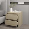 vidaXL Κομοδίνο Sonoma Δρυς 45x34,5x44,5 εκ. από Επεξεργασμένο Ξύλο