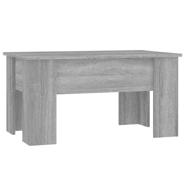 vidaXL Τραπεζάκι Σαλονιού Γκρι Sonoma 79x49x41 εκ. Επεξεργασμένο Ξύλο