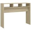 vidaXL &Tau;&rho;&alpha;&pi;&epsilon;&zeta;ά&kappa;&iota; &Kappa;&omicron;&nu;&sigma;ό&lambda;&alpha; Sonoma &Delta;&rho;&upsilon;&sigmaf; 105 x 30 x 80 &epsilon;&kappa;. &alpha;&pi;ό &Epsilon;&pi;&epsilon;&xi;. &Xi;ύ&lambda;&omicron;