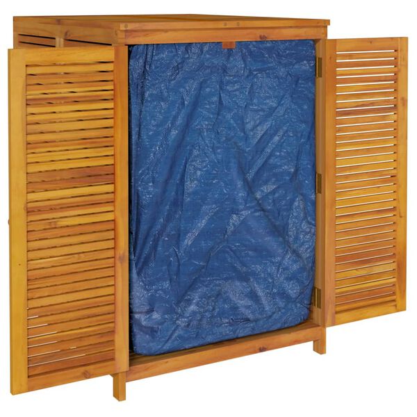 vidaXL Μπαούλο Αποθήκευσης Κήπου 70x87x104 εκ. από Μασίφ Ξύλο Ακακίας